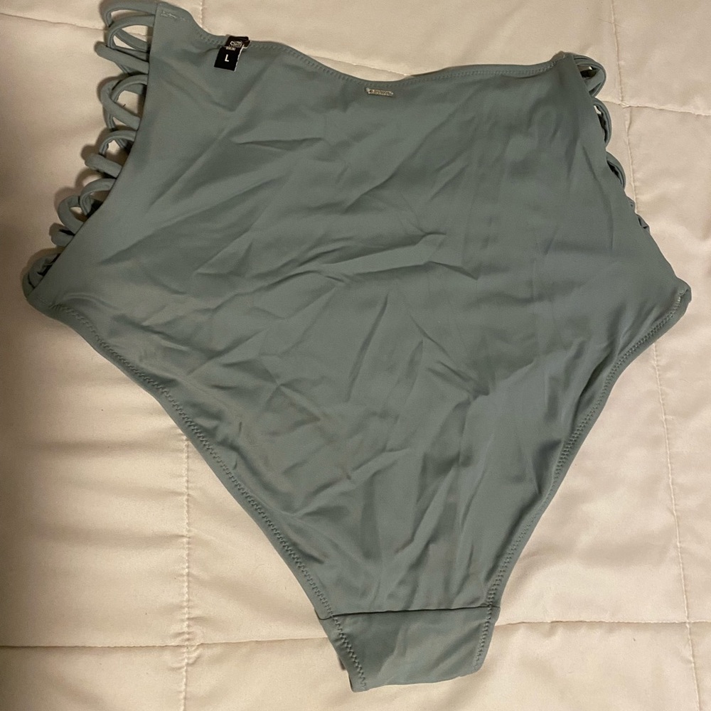 COPY - Victoria’s Secret pink swimsuit bottoms. High waisted swimsuit bottoms. …